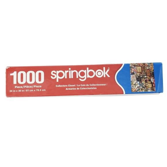 Springbok Baseball "Collectors Closet" 1000 Piece Puzzle‎ 24inx30in Pre-Owned - Picture 7 of 7
